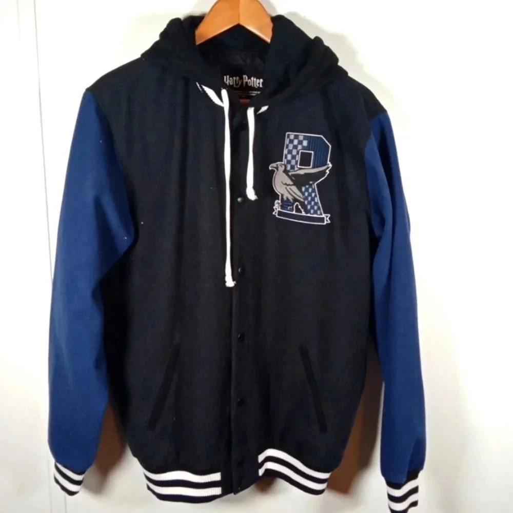 Harry Potter Ravenclaw men's varsity jacket 55% wool size small